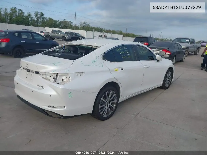 58ADZ1B12LU077229 2020 Lexus Es 350 350