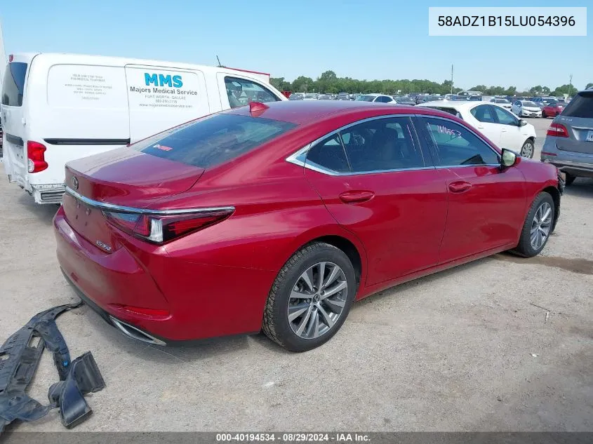 2020 Lexus Es 350 VIN: 58ADZ1B15LU054396 Lot: 40194534