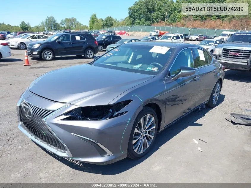 2020 Lexus Es 350 VIN: 58ADZ1B15LU074289 Lot: 40283852