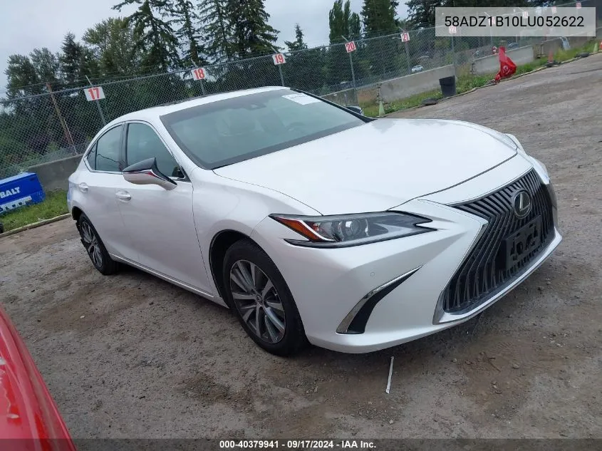 2020 Lexus Es 350 VIN: 58ADZ1B10LU052622 Lot: 40379941