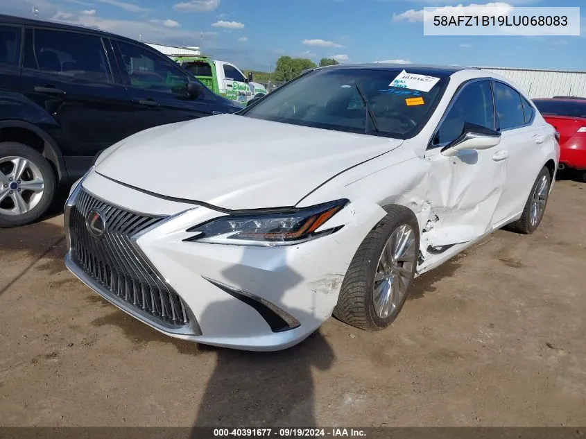 2020 Lexus Es 350 Ultra Luxury VIN: 58AFZ1B19LU068083 Lot: 40391677