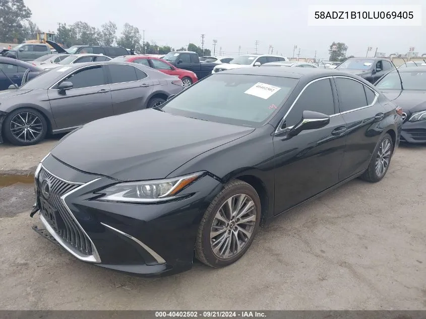 2020 Lexus Es 350 VIN: 58ADZ1B10LU069405 Lot: 40402502