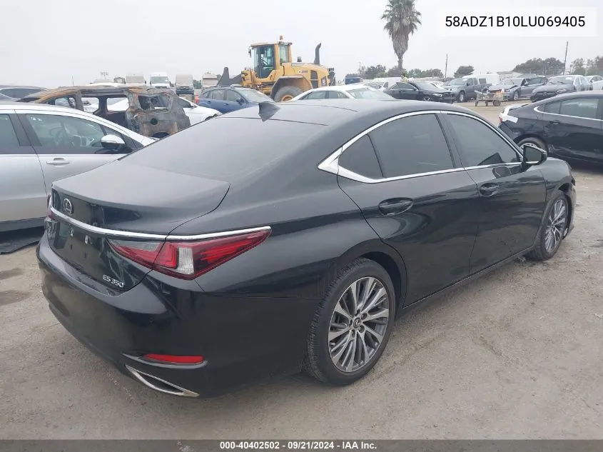 2020 Lexus Es 350 VIN: 58ADZ1B10LU069405 Lot: 40402502