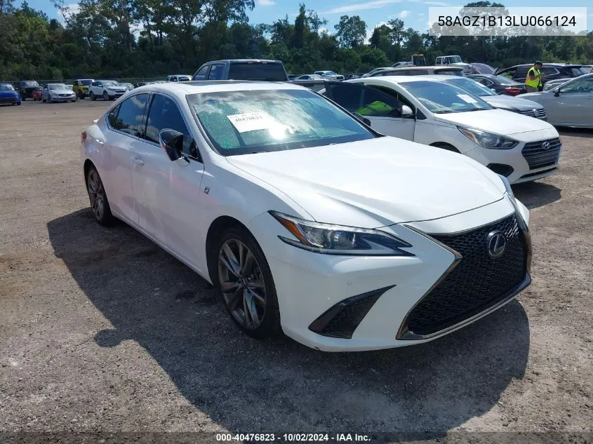 2020 Lexus Es 350 F Sport VIN: 58AGZ1B13LU066124 Lot: 40476823