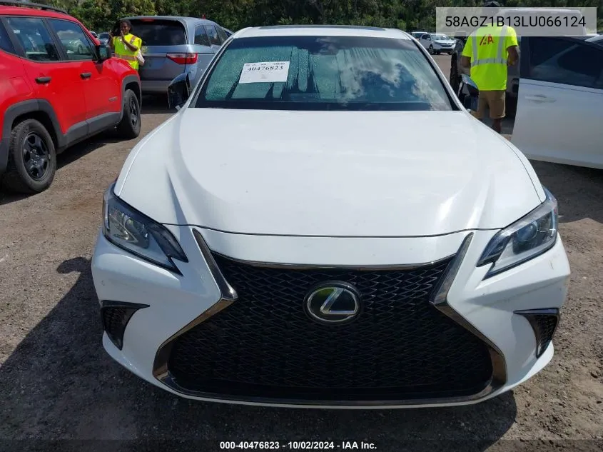 2020 Lexus Es 350 F Sport VIN: 58AGZ1B13LU066124 Lot: 40476823