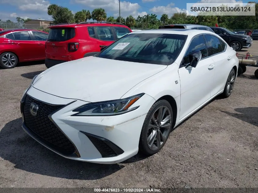 2020 Lexus Es 350 F Sport VIN: 58AGZ1B13LU066124 Lot: 40476823