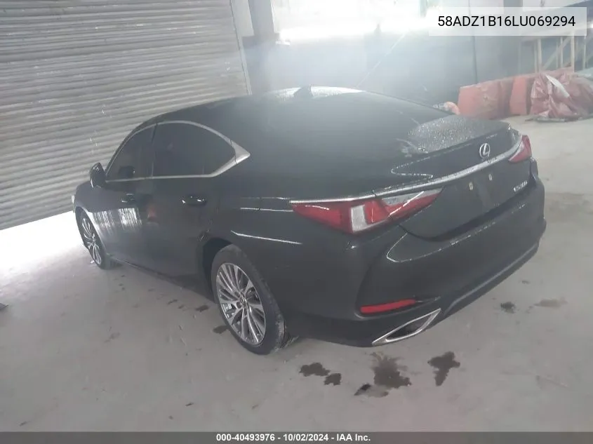 2020 Lexus Es 350 VIN: 58ADZ1B16LU069294 Lot: 40493976