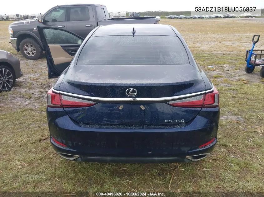 2020 Lexus Es 350 VIN: 58ADZ1B18LU056837 Lot: 40495026