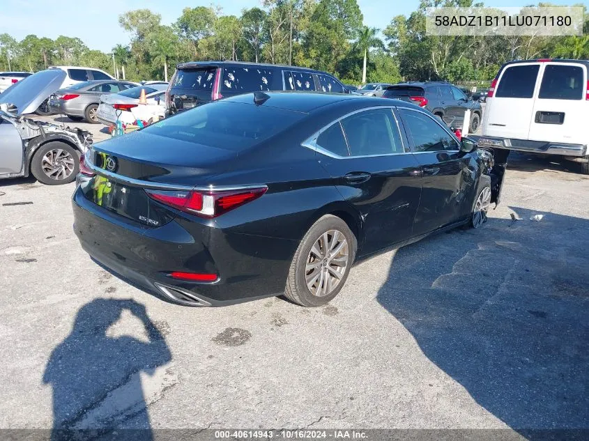 58ADZ1B11LU071180 2020 Lexus Es 350