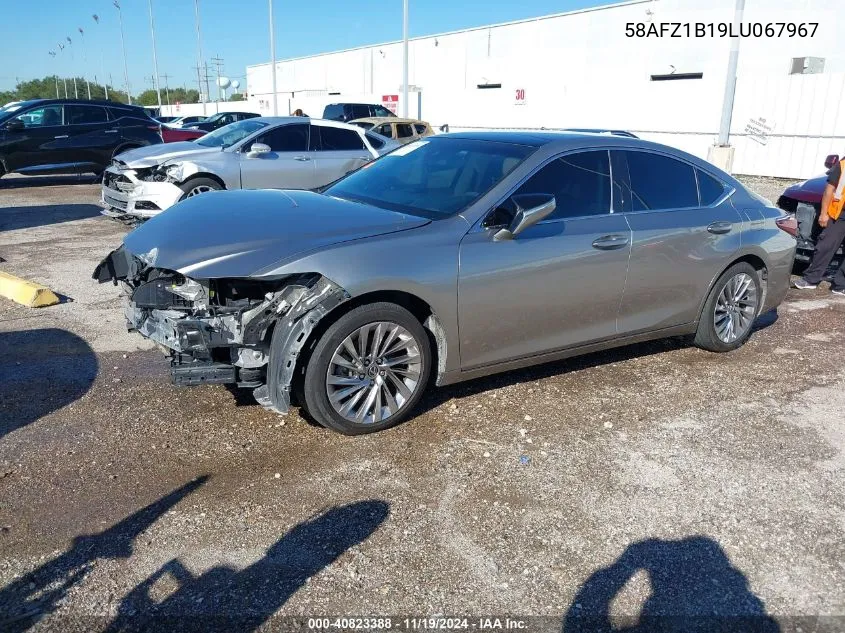 2020 Lexus Es 350 Ultra Luxury VIN: 58AFZ1B19LU067967 Lot: 40823388