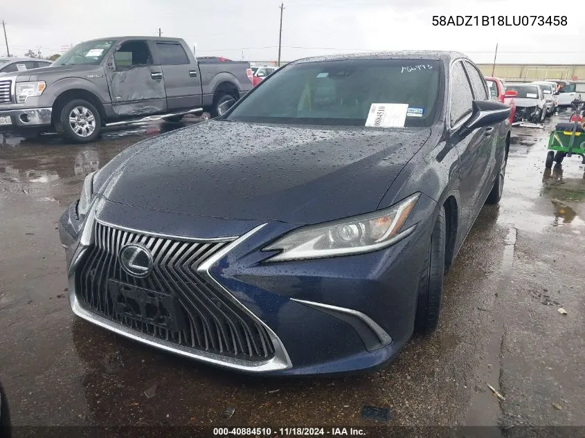 2020 Lexus Es 350 VIN: 58ADZ1B18LU073458 Lot: 40884510