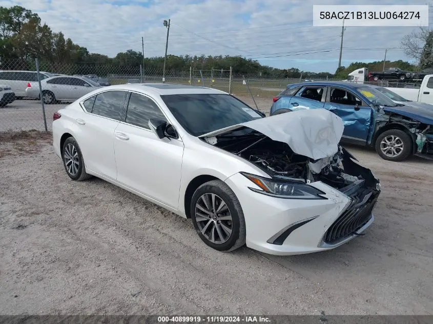 2020 Lexus Es 350 VIN: 58ACZ1B13LU064274 Lot: 40899919