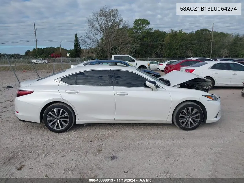 2020 Lexus Es 350 VIN: 58ACZ1B13LU064274 Lot: 40899919