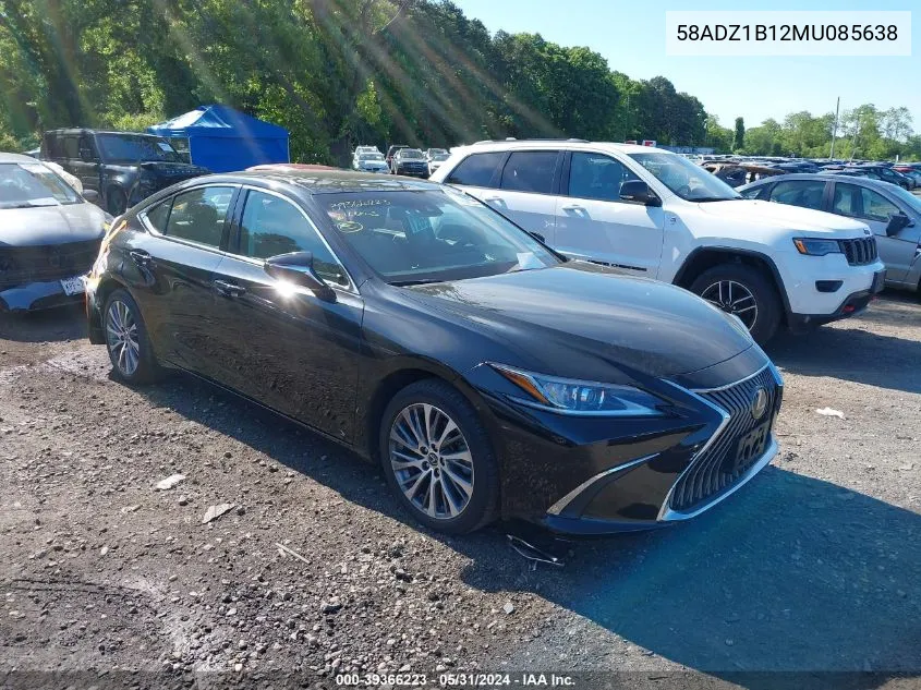 2021 Lexus Es 350 VIN: 58ADZ1B12MU085638 Lot: 39366223