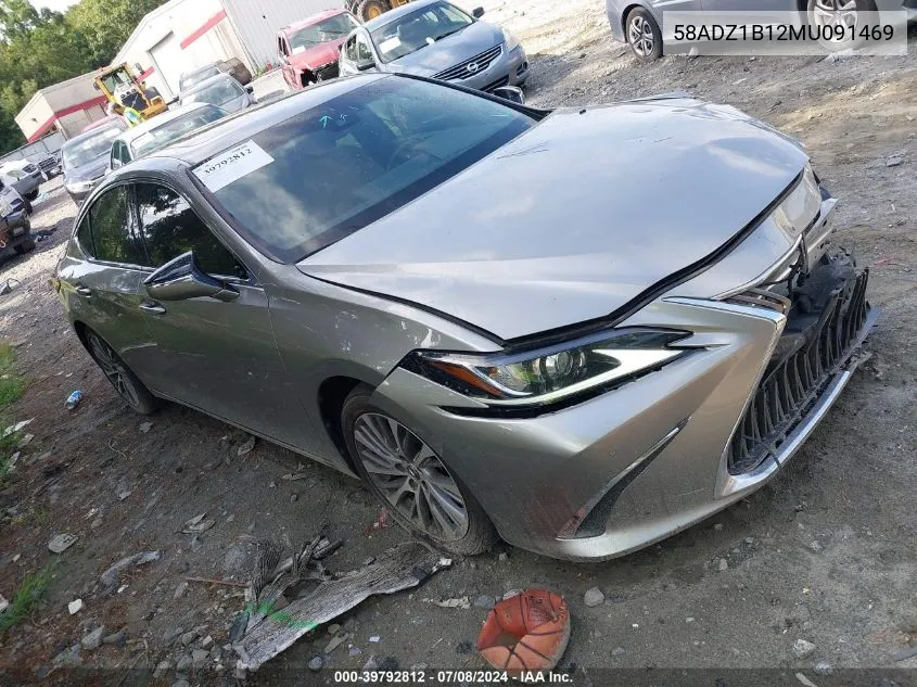 58ADZ1B12MU091469 2021 Lexus Es 350