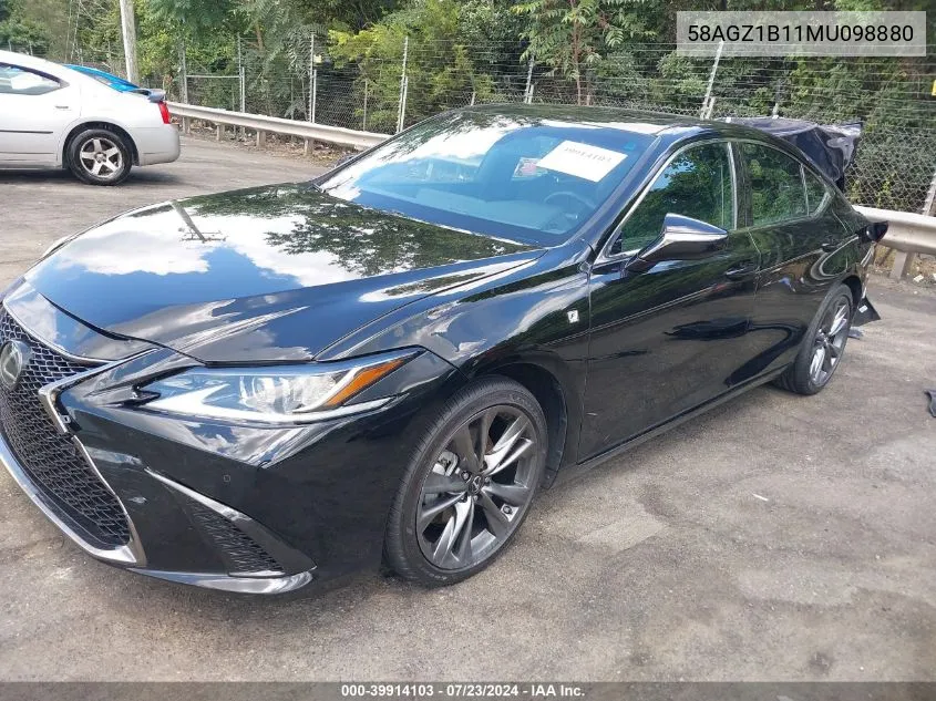 58AGZ1B11MU098880 2021 Lexus Es 350 F Sport