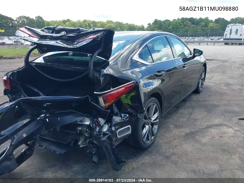 58AGZ1B11MU098880 2021 Lexus Es 350 F Sport