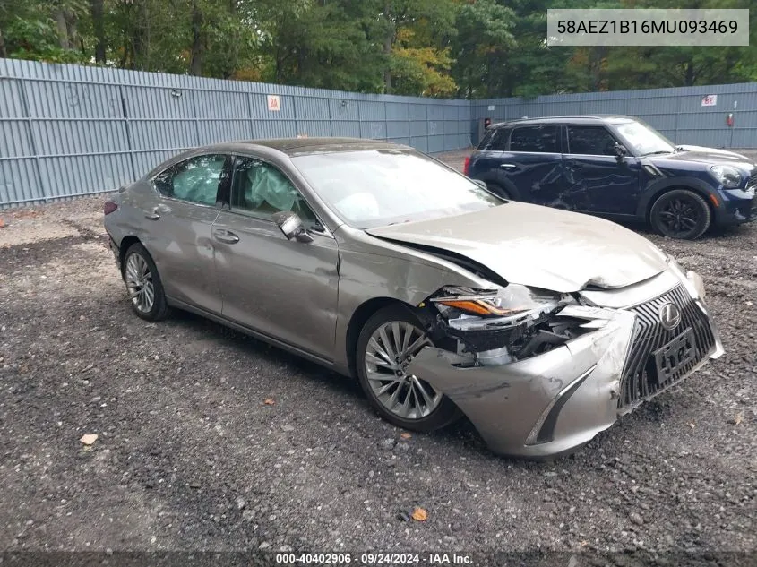 58AEZ1B16MU093469 2021 Lexus Es 350 Base/350 Luxury/350 Ultra Luxury/350 F Sport