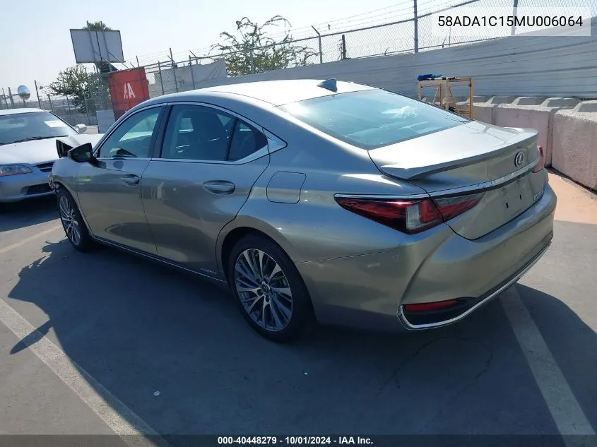 58ADA1C15MU006064 2021 Lexus Es 300H