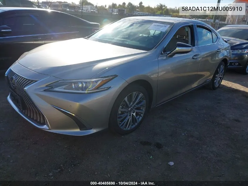 58ADA1C12MU005910 2021 Lexus Es 300H