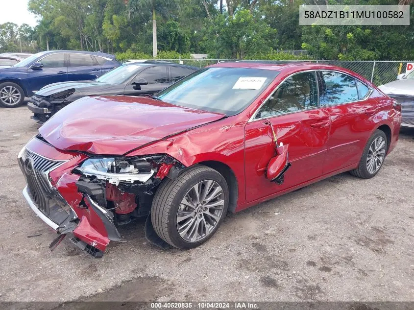 58ADZ1B11MU100582 2021 Lexus Es 350