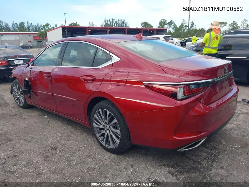 58ADZ1B11MU100582 2021 Lexus Es 350