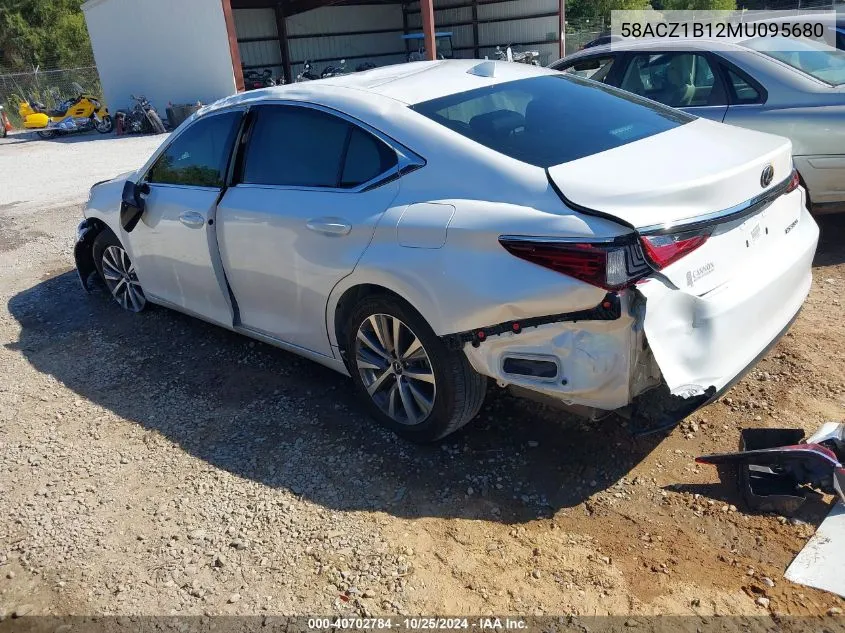 2021 Lexus Es 350 VIN: 58ACZ1B12MU095680 Lot: 40702784