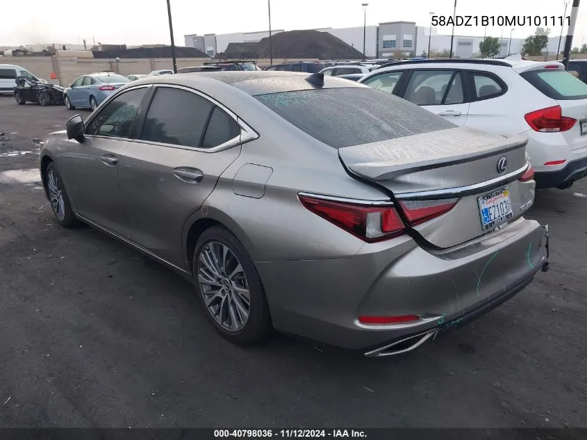 58ADZ1B10MU101111 2021 Lexus Es 350