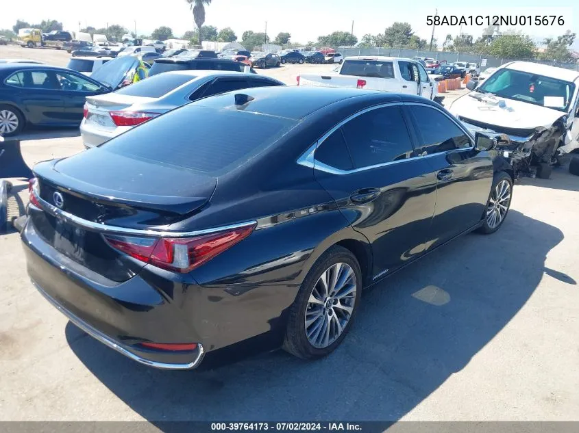 2022 Lexus Es 300H VIN: 58ADA1C12NU015676 Lot: 39764173