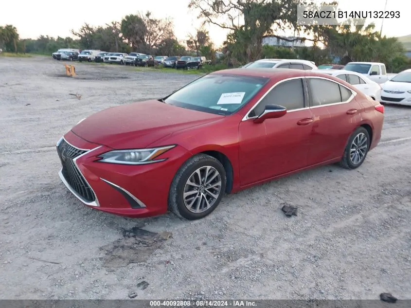 2022 Lexus Es 350 VIN: 58ACZ1B14NU132293 Lot: 40092808