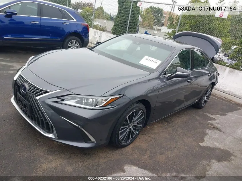 2022 Lexus Es 300H VIN: 58ADA1C17NU017164 Lot: 40232106