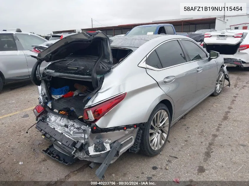 58AFZ1B19NU115454 2022 Lexus Es 350 Ultra Luxury