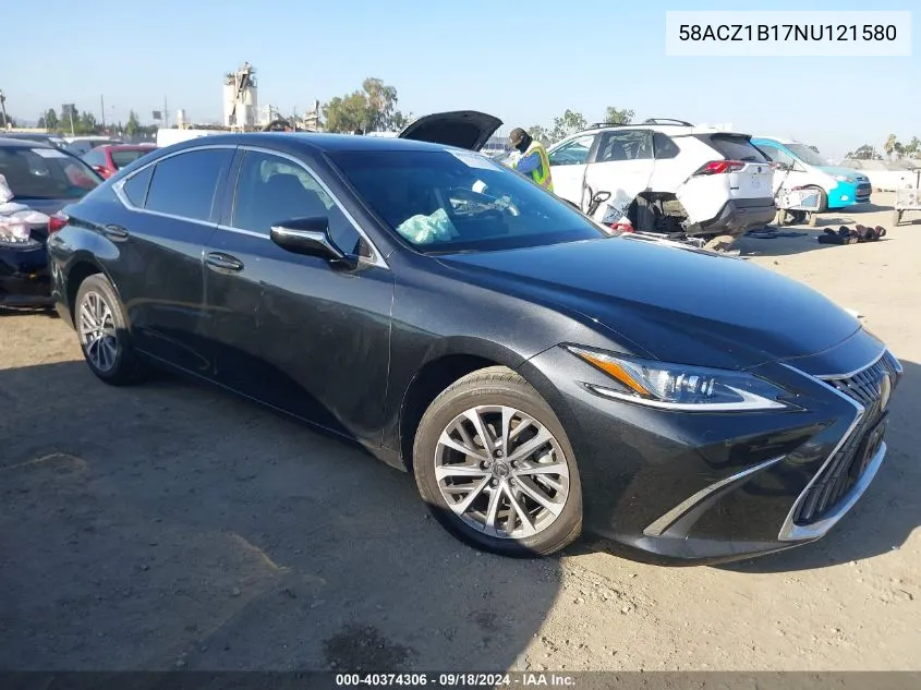 2022 Lexus Es 350 VIN: 58ACZ1B17NU121580 Lot: 40374306