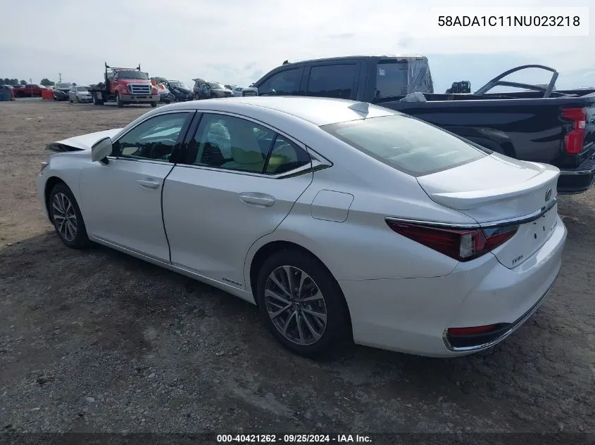 58ADA1C11NU023218 2022 Lexus Es 300H