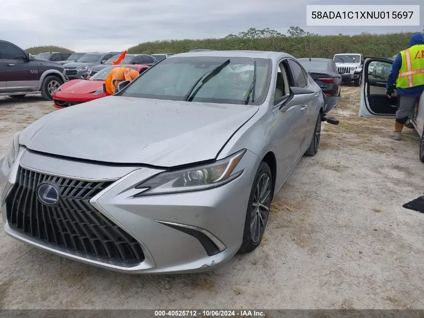 2022 Lexus Es 300H VIN: 58ADA1C1XNU015697 Lot: 40525712