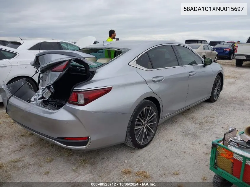 2022 Lexus Es 300H VIN: 58ADA1C1XNU015697 Lot: 40525712