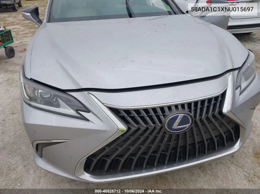 2022 Lexus Es 300H VIN: 58ADA1C1XNU015697 Lot: 40525712