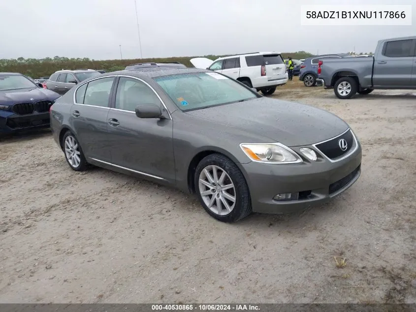 2022 Lexus Es 350 Base/350 Luxury/350 U VIN: 58ADZ1B1XNU117866 Lot: 40530865