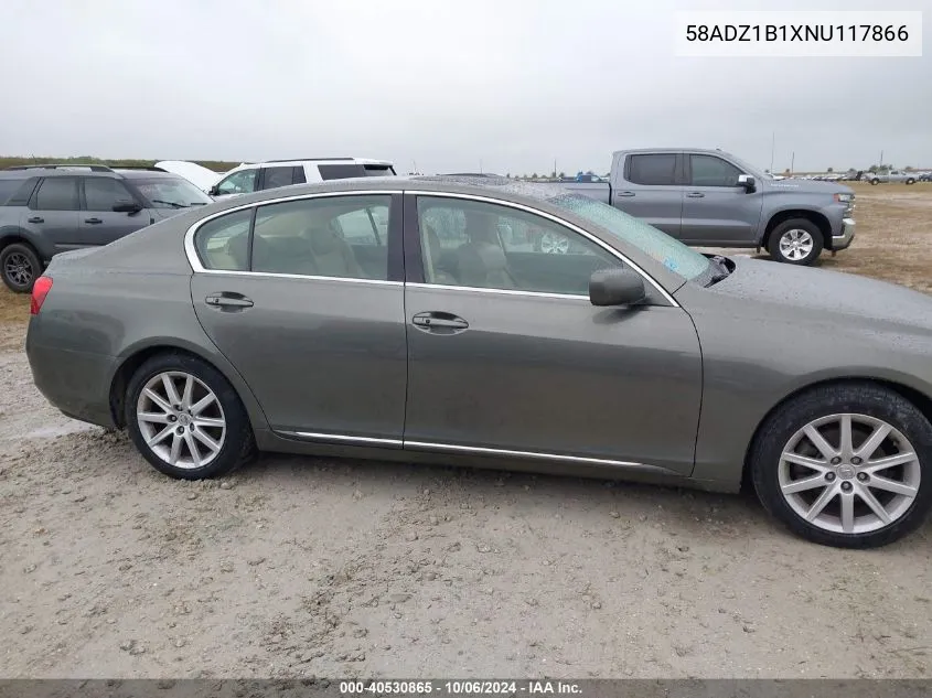 2022 Lexus Es 350 Base/350 Luxury/350 U VIN: 58ADZ1B1XNU117866 Lot: 40530865