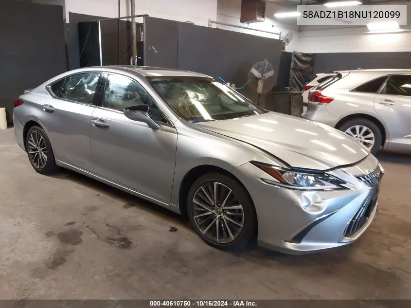 2022 Lexus Es 350 VIN: 58ADZ1B18NU120099 Lot: 40610750