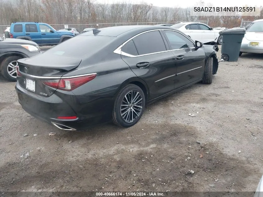 58ADZ1B14NU125591 2022 Lexus Es 350