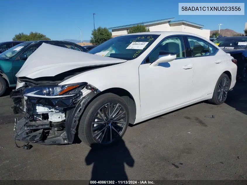 2022 Lexus Es 300H VIN: 58ADA1C1XNU023556 Lot: 40861302