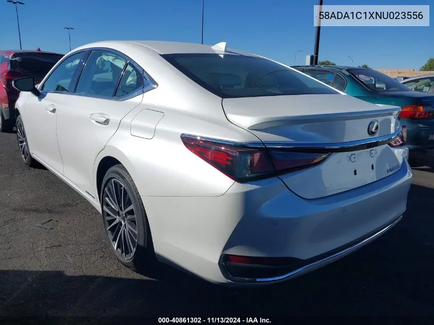 2022 Lexus Es 300H VIN: 58ADA1C1XNU023556 Lot: 40861302