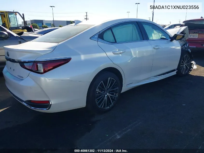 2022 Lexus Es 300H VIN: 58ADA1C1XNU023556 Lot: 40861302