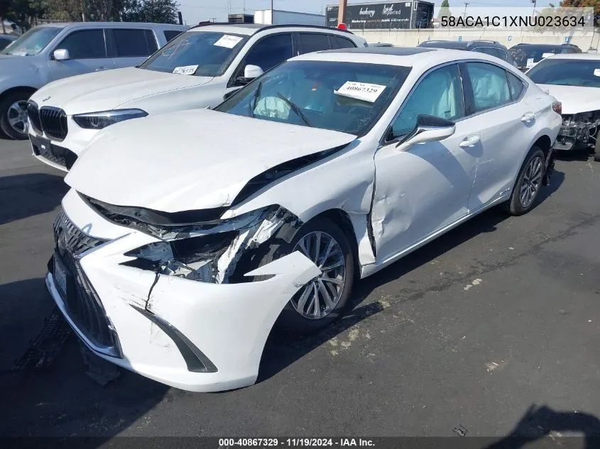 2022 Lexus Es 300H VIN: 58ACA1C1XNU023634 Lot: 40867329