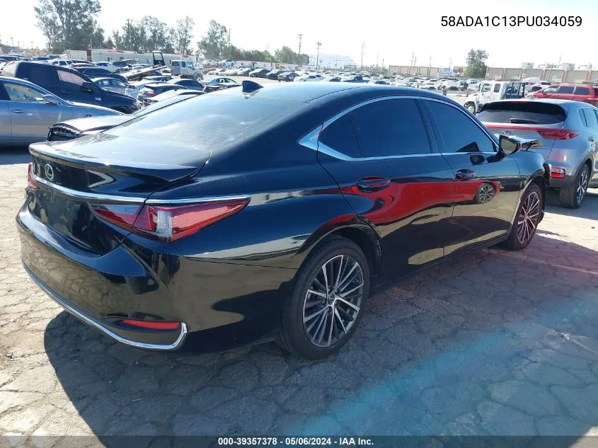 2023 Lexus Es 300H VIN: 58ADA1C13PU034059 Lot: 39357378