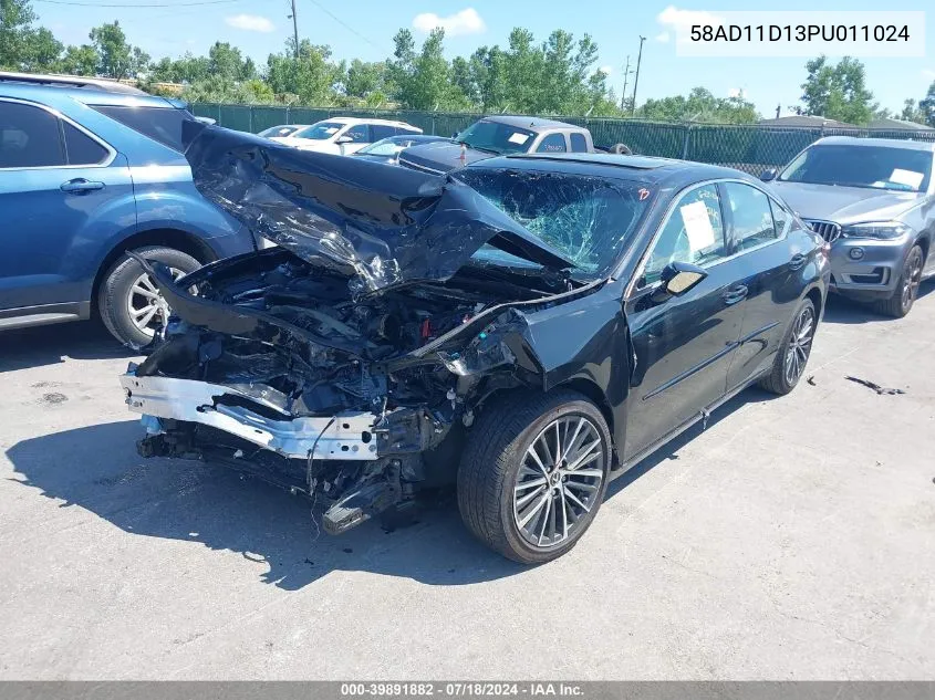 2023 Lexus Es 250 VIN: 58AD11D13PU011024 Lot: 39891882