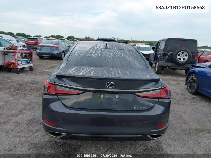 2023 Lexus Es 350 F Sport Handling VIN: 58AJZ1B12PU158563 Lot: 39952261