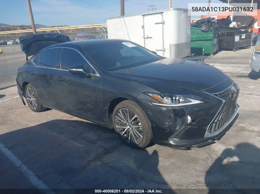 2023 Lexus Es 300H VIN: 58ADA1C13PU031632 Lot: 40006201