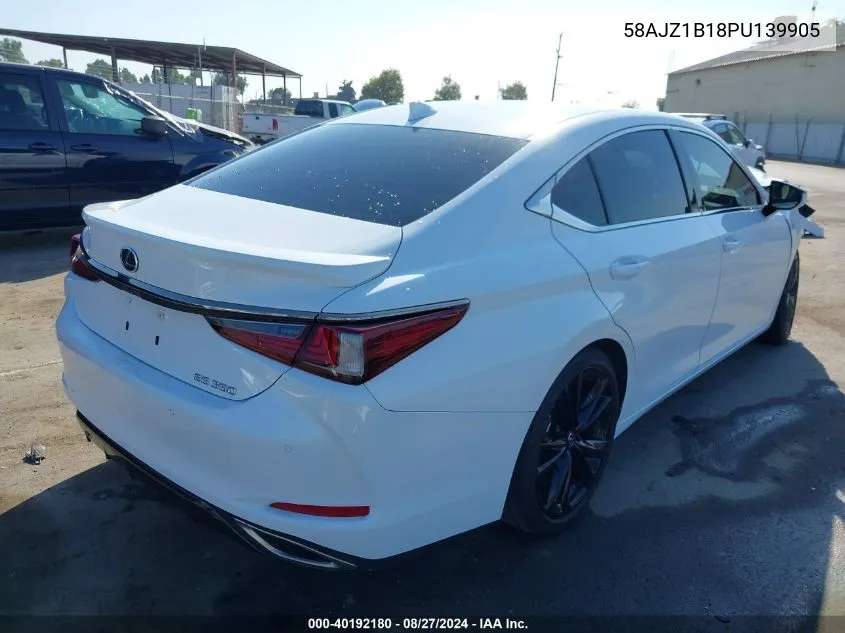 58AJZ1B18PU139905 2023 Lexus Es 350 F Sport Handling